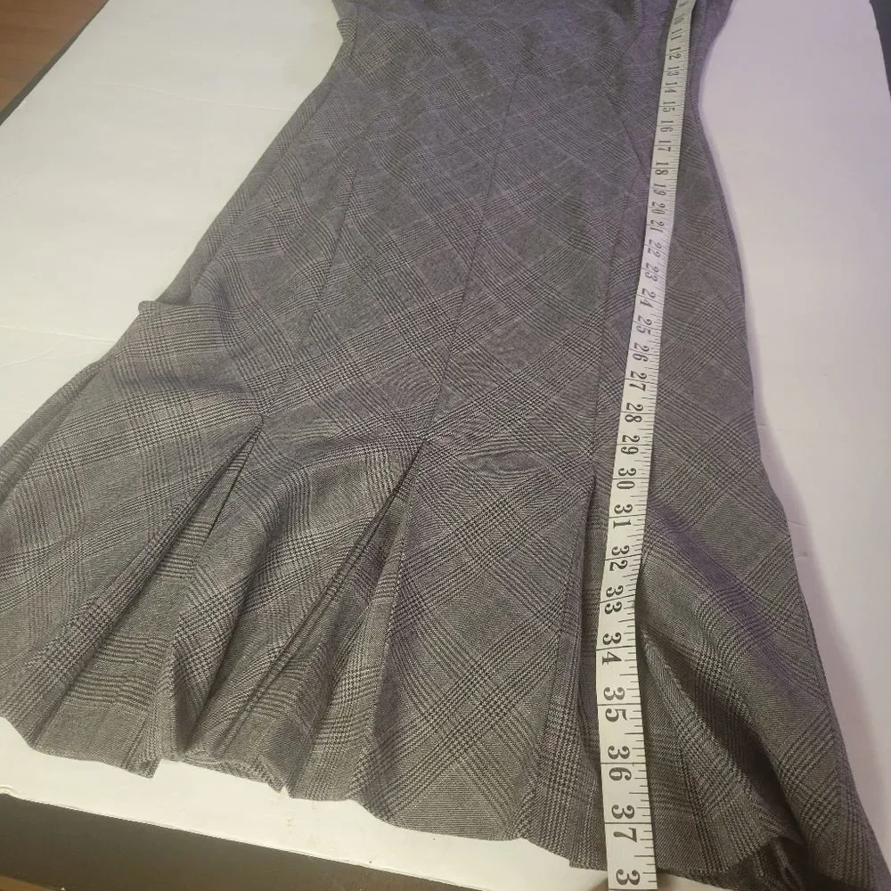 Ted Baker London Gray Checked Dress - Picture 5 of 10